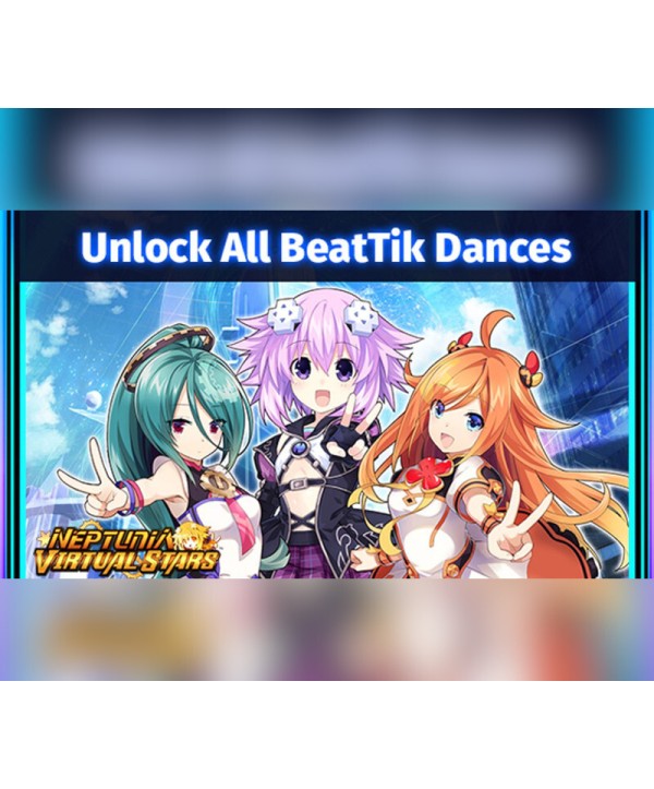 Neptunia Virtual Stars - Unlock All BeatTik Dances DLC Steam Key GLOBAL